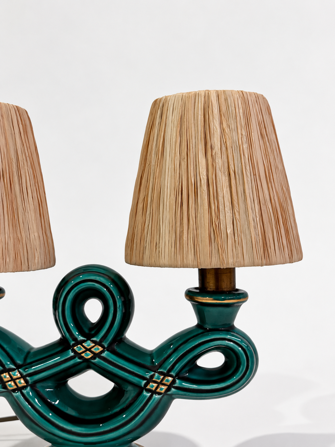 1960’s French Ceramic Lamp - Two Available