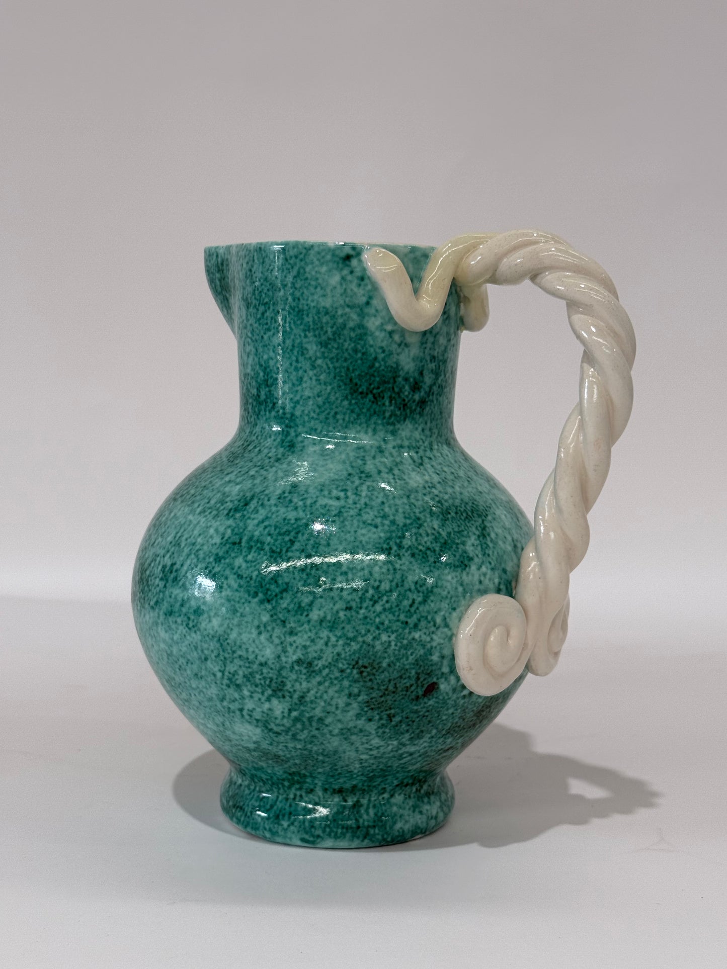 French Ceramic Pichet by Sainte Radegonde