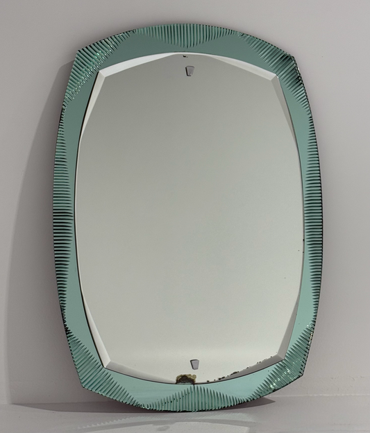 1950’s Italian Glass Mirror