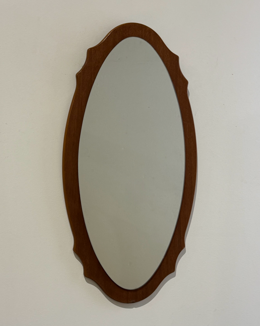 Vintage French Timber Mirror