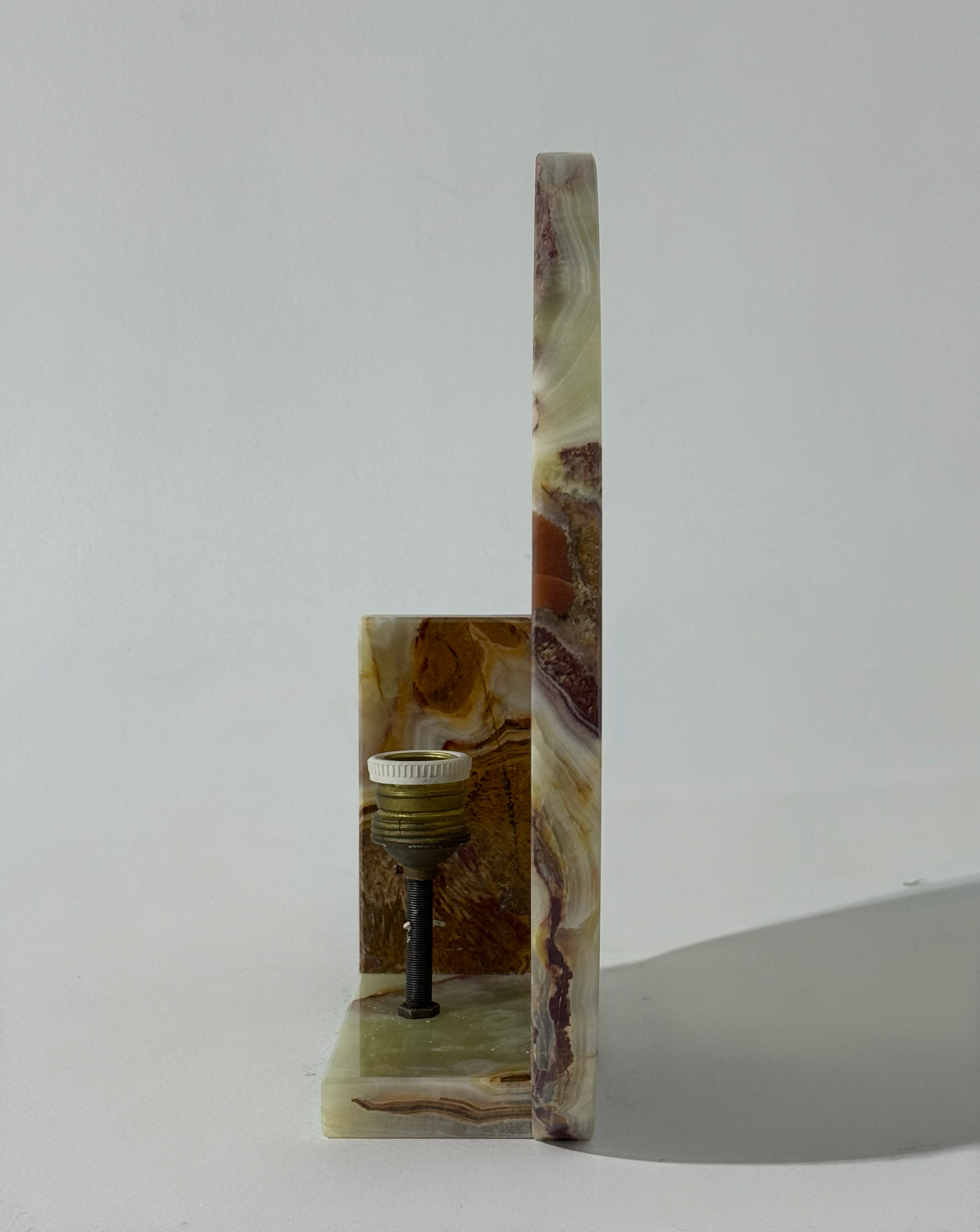 Vintage Italian Onyx Table Lamp