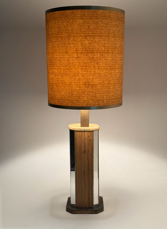 Vintage Italian Gabriella Crespi Style Lamp