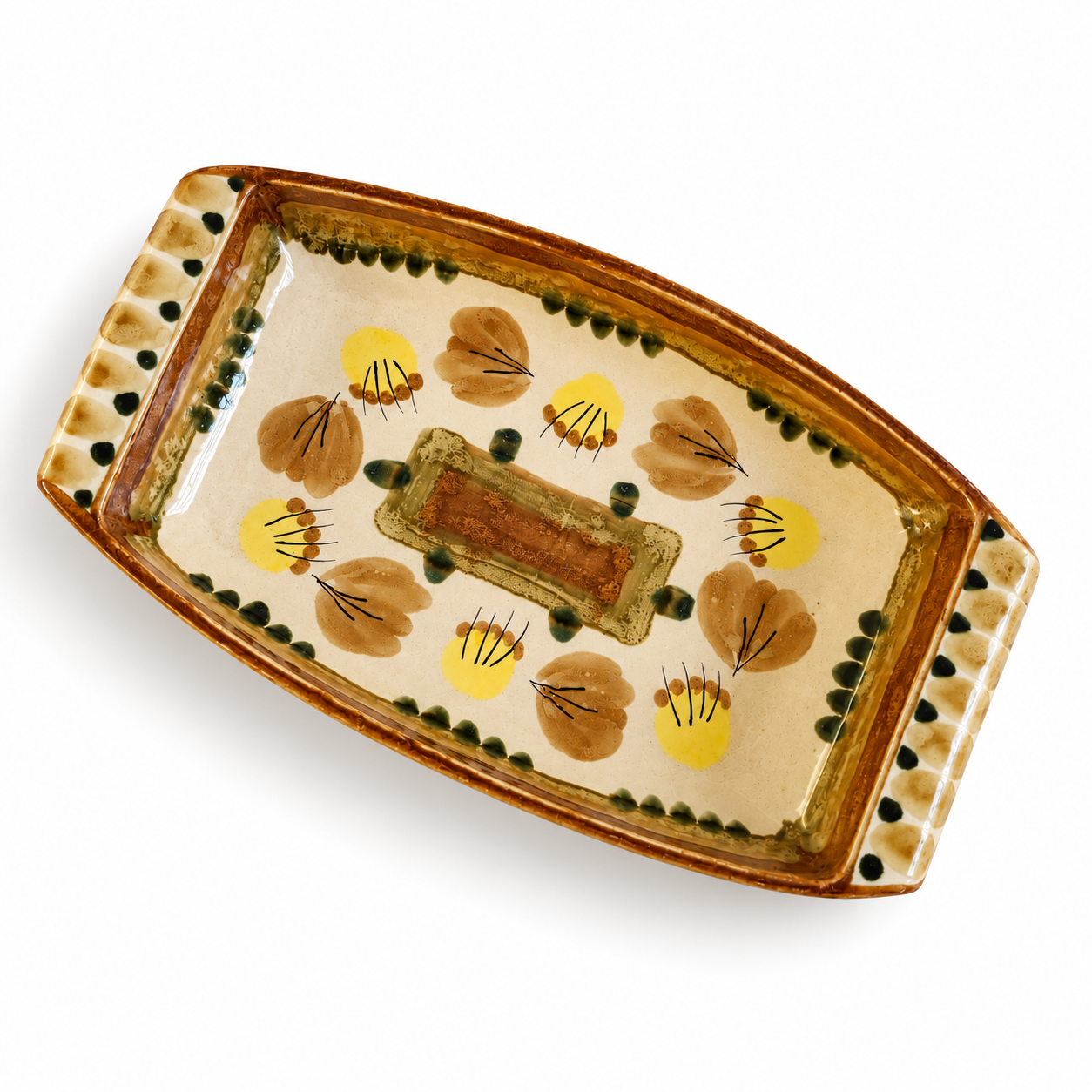 Vintage French Ceramic Dish