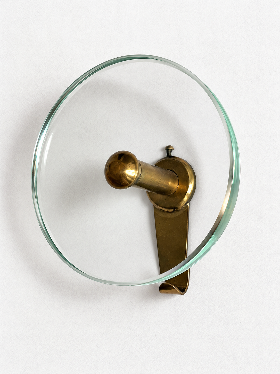 Italian Glass Wall Hook - Three Available