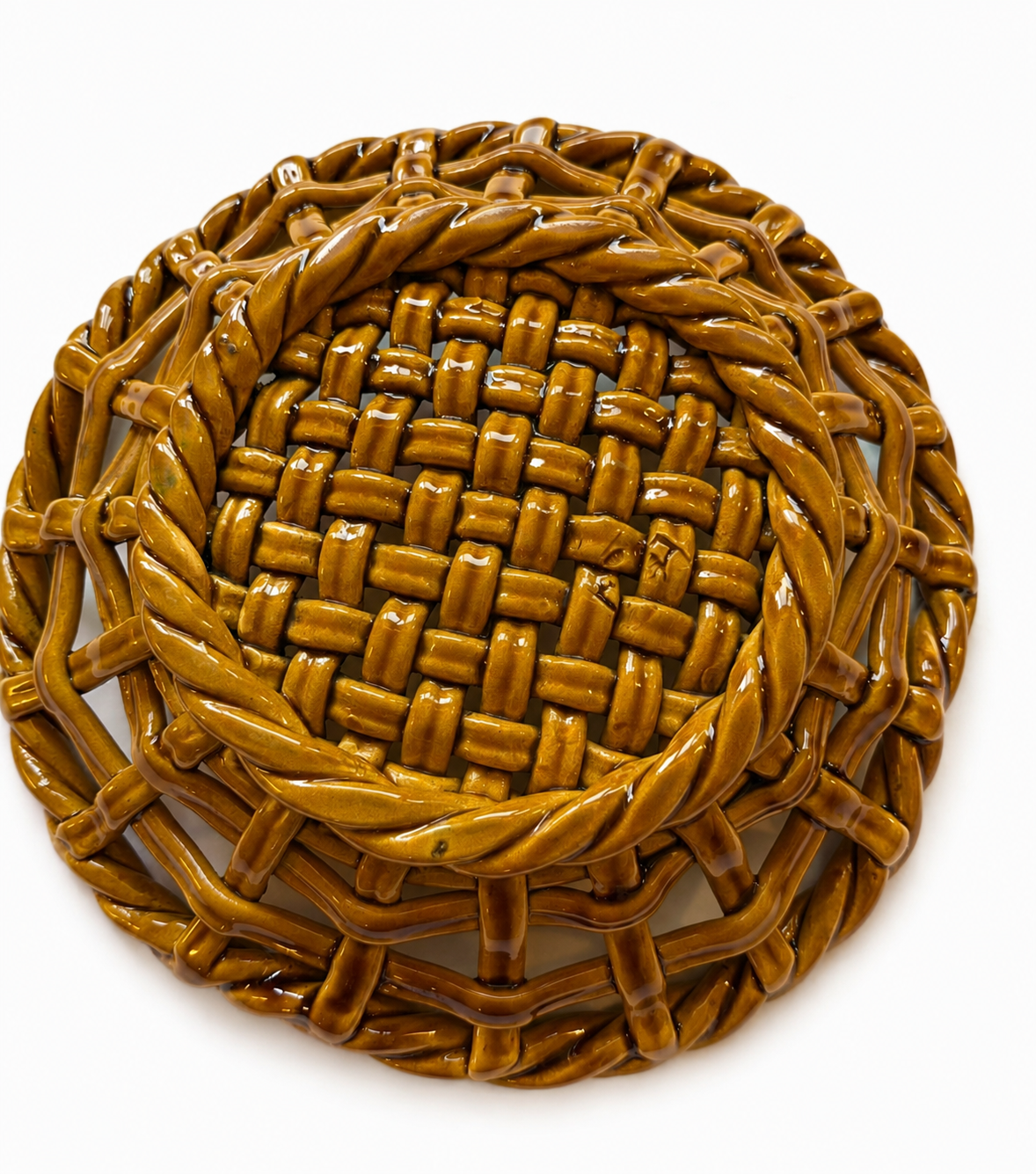 French Decorative Ceramic Bowl