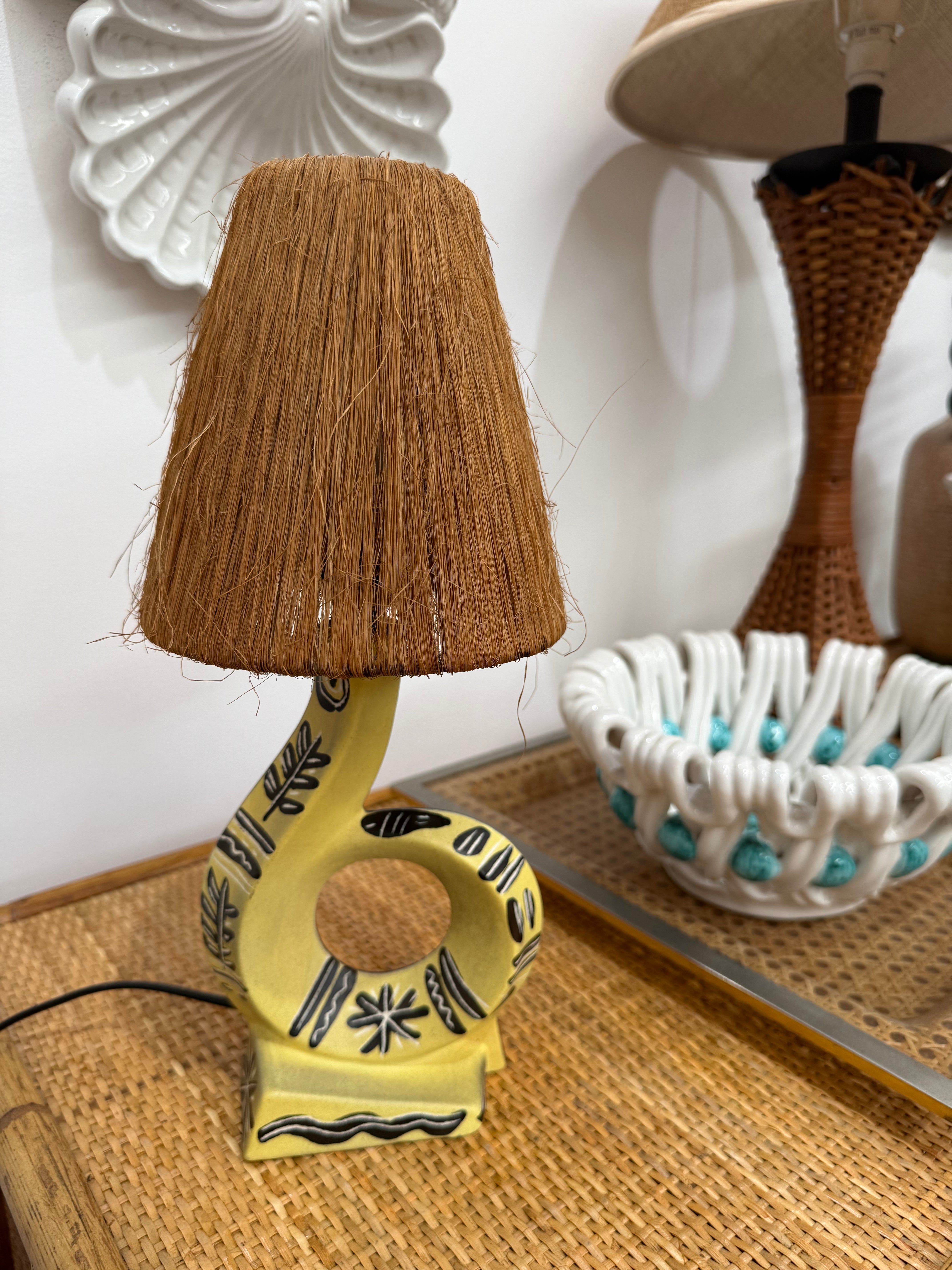 1960’s French Ceramic Lamp