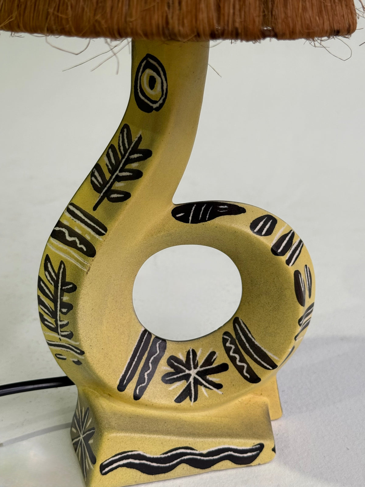 1960’s French Ceramic Lamp
