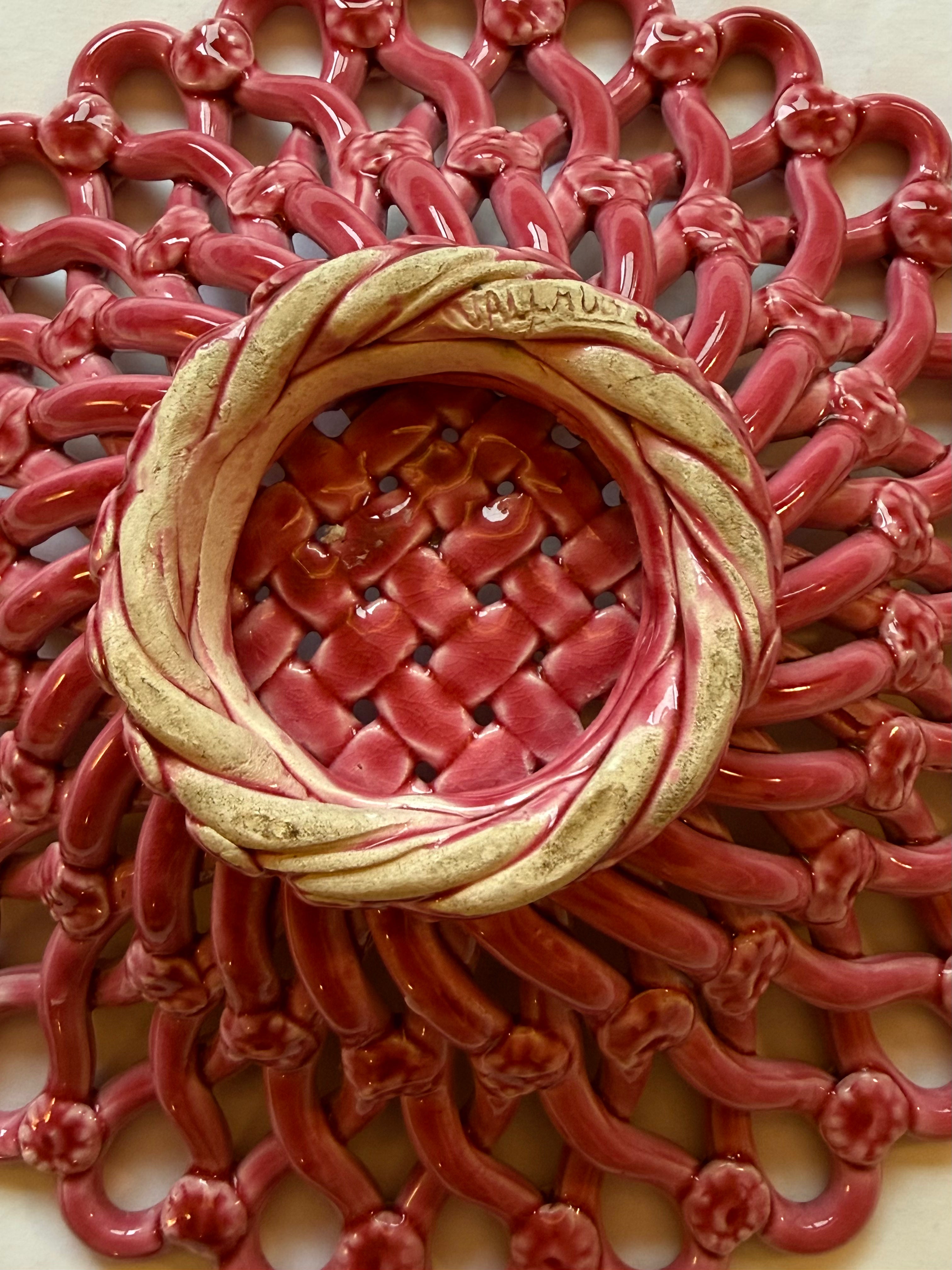 French Decorative Ceramic Bowl