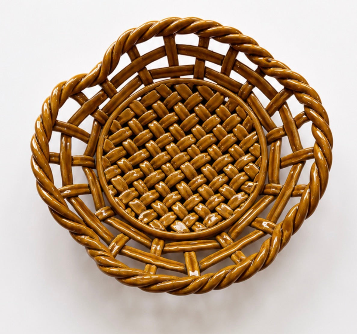 French Decorative Ceramic Bowl
