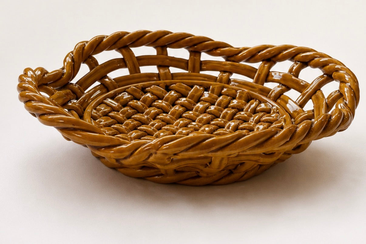 French Decorative Ceramic Bowl