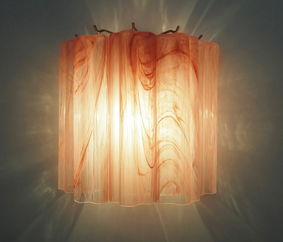 Murano Glass Tube Wall Light