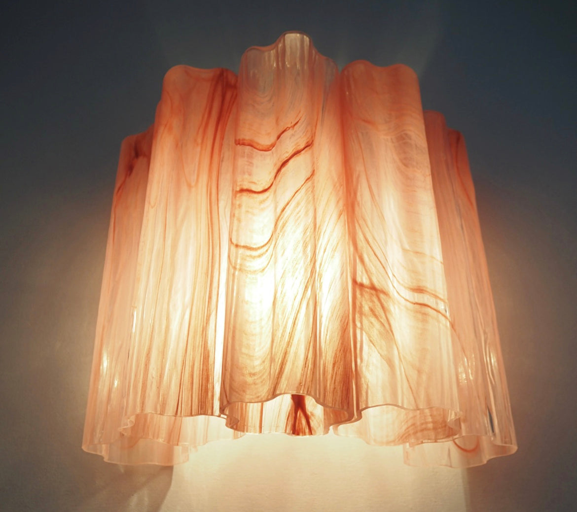 Murano Glass Tube Wall Light