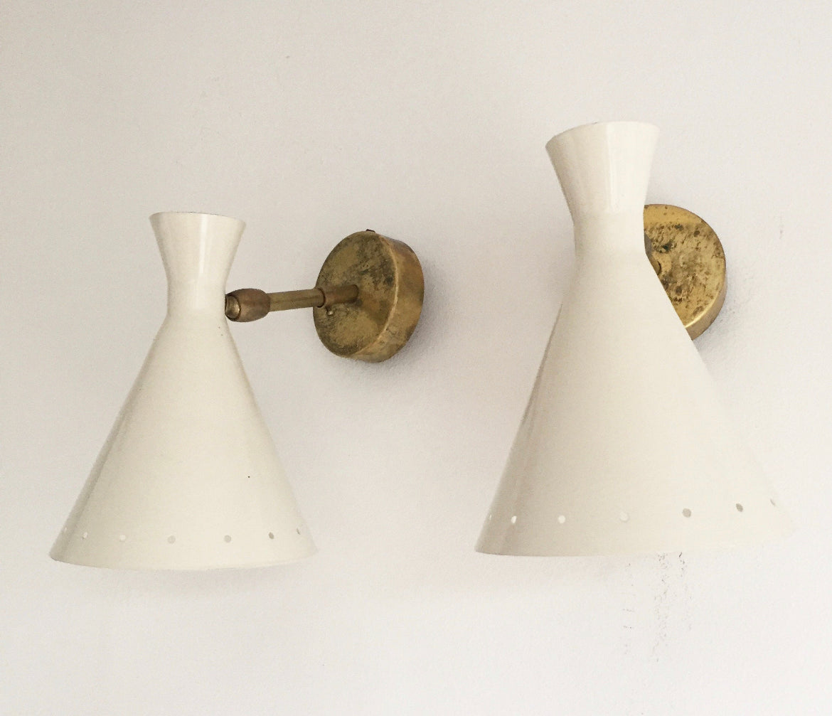 Pair of Italian Wall Lights