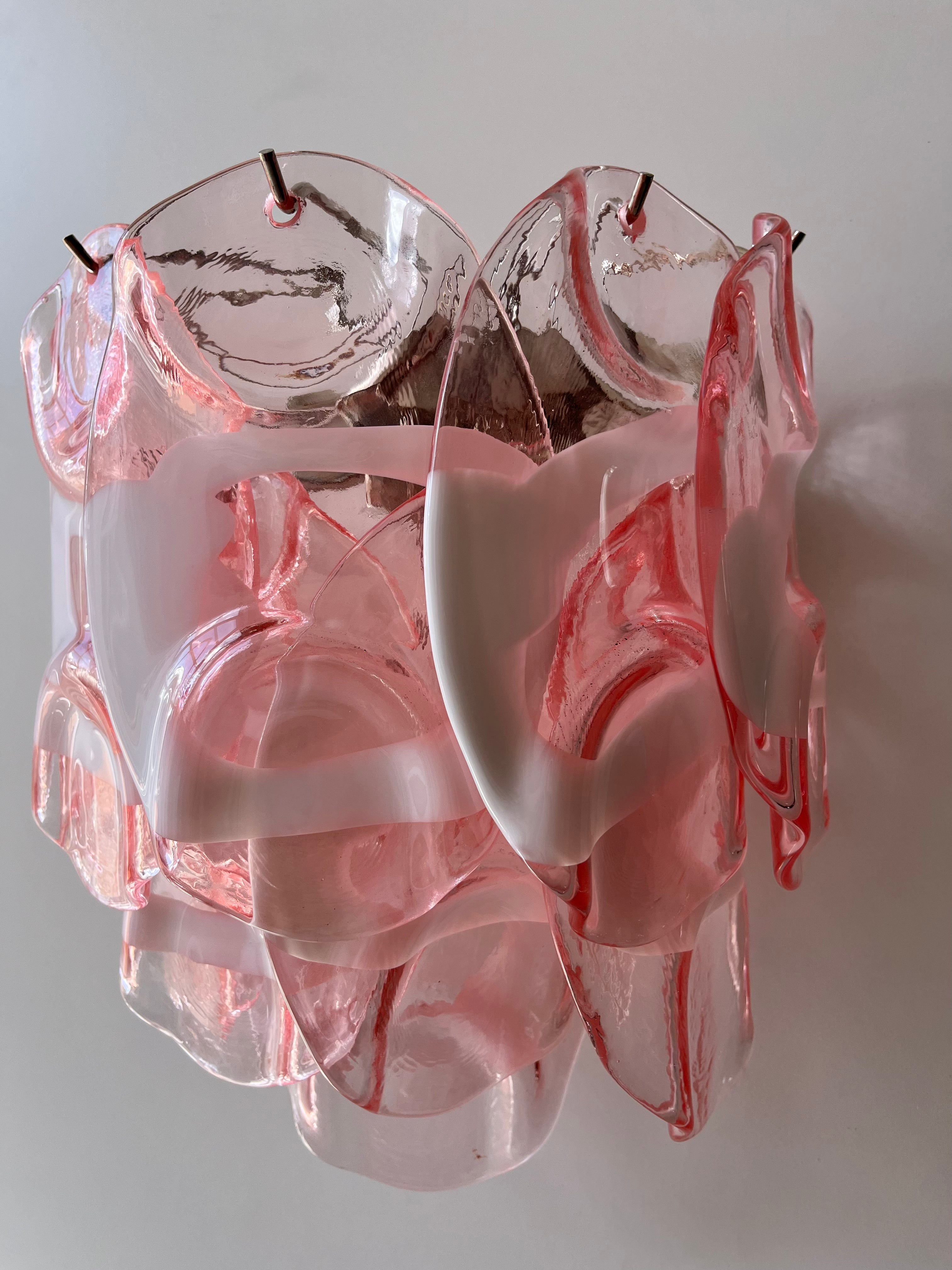 Pair of Murano Glass Wall Lights