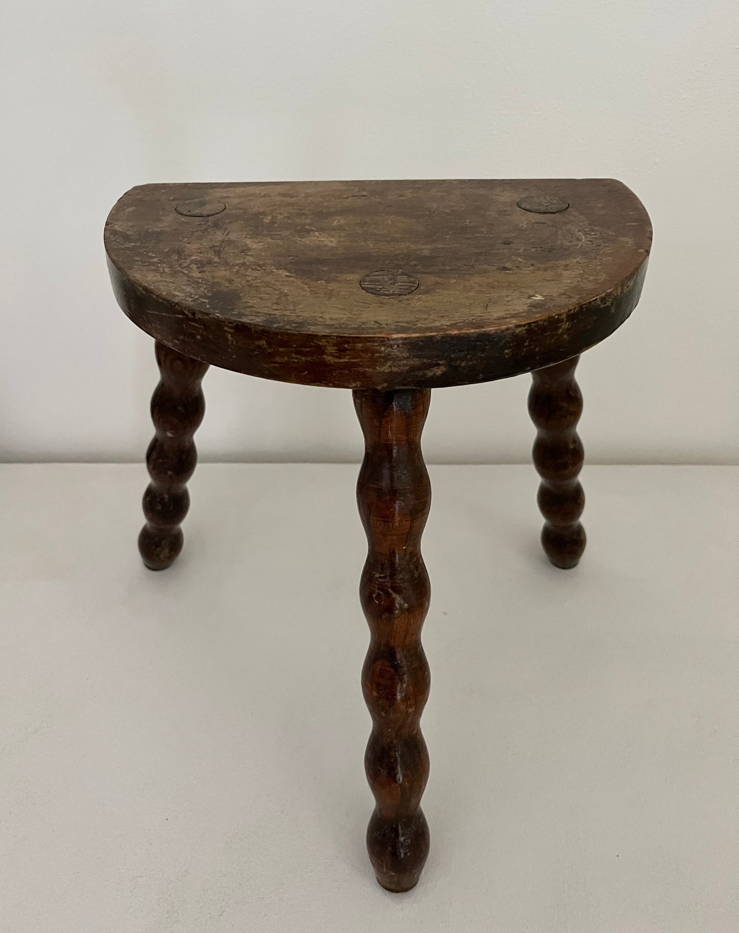 Vintage French Bobbin Tabouret