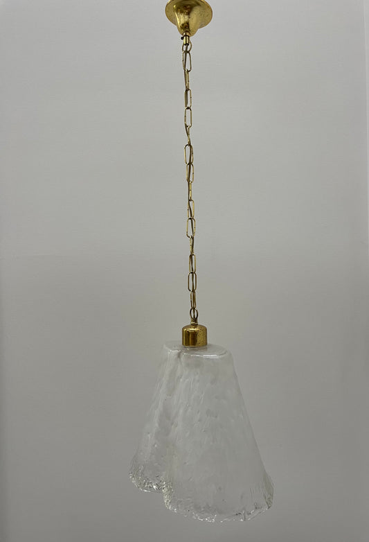 Murano Glass Bell Pendant - Two Available